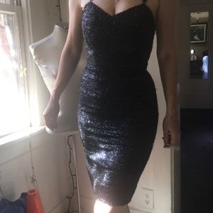 Paul Carroll Designer black dress size small